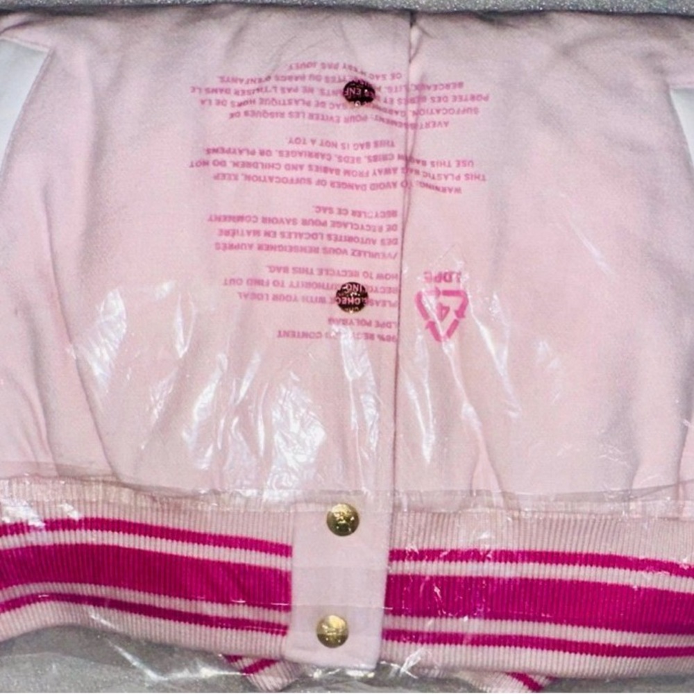 PINK Victoria's Secret x LoveShackFancy Varsity Jacket - Picture 4 of 7
